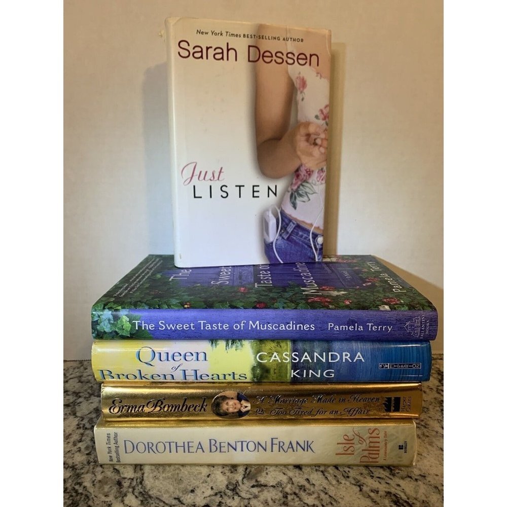 Lot of 5 Contemporary Romance Novels. Bombbeck, Dressen, King, Terry, Frank. HC